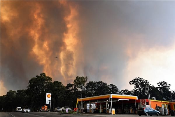Már Sydney-t fenyegeti a bozóttűz, szükségállapotot rendeltek el