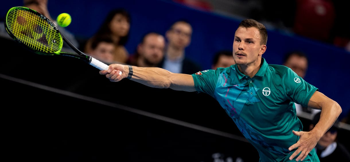 Megint Federer volt Fucsovics edzőpartnere