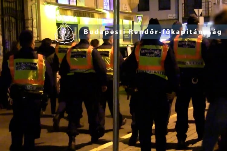 Razzia volt a belső kerületekben - a legtöbben utcai alkoholfogyasztásért kaptak figyelmeztetést