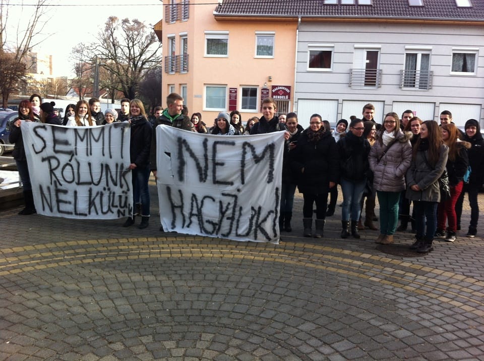 Nem engedték ki a diákokat több nyíregyházi iskolából
