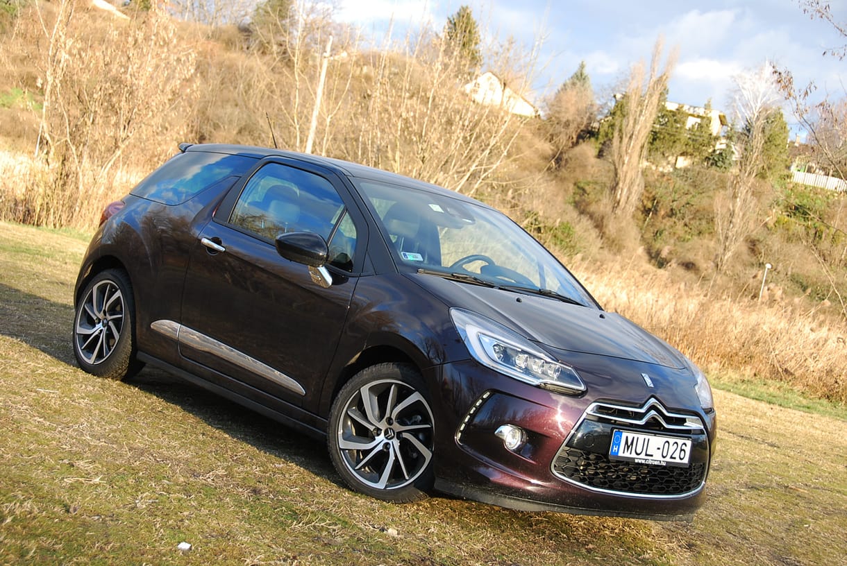 Citroën DS3 1.6 dízel teszt: ínyencfalat gazdagéknak