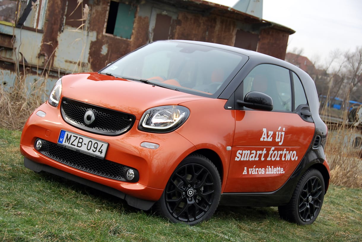 Smart fortwo-teszt: Vissza a városba!