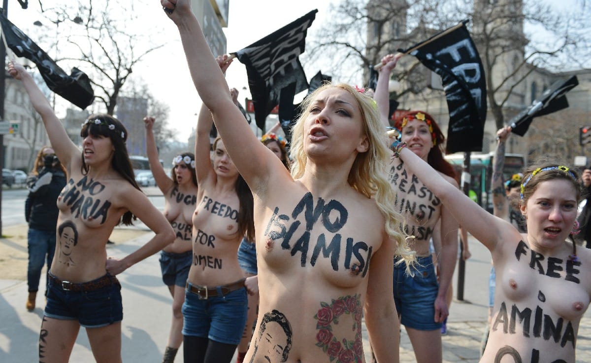 Fotó: A Femen vezetőjéről mintázták az új francia nemzeti jelképet