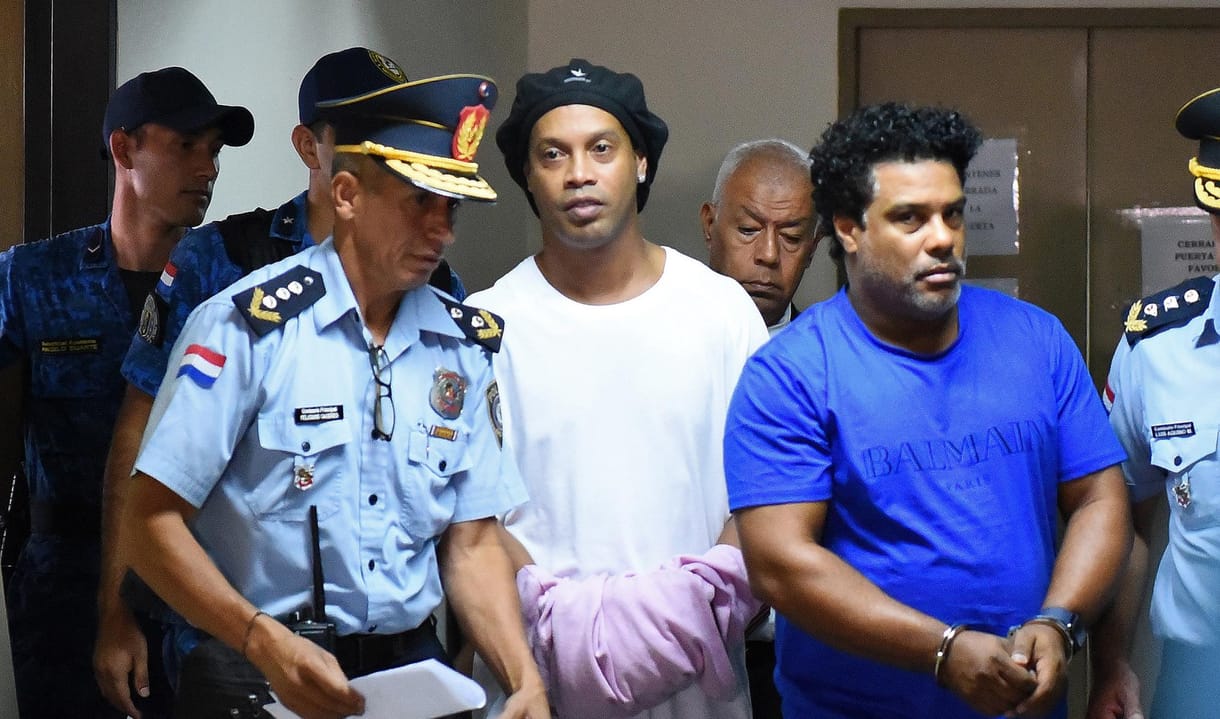 A koronavírus miatt nem szabadul a börtönből Ronaldinho