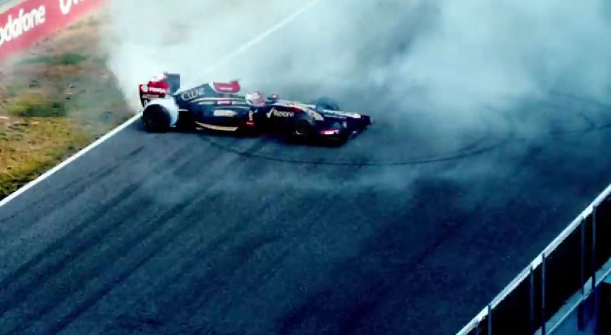 Sztár DJ hajtotta Räikkönen Forma-1-es Lotusát - videó