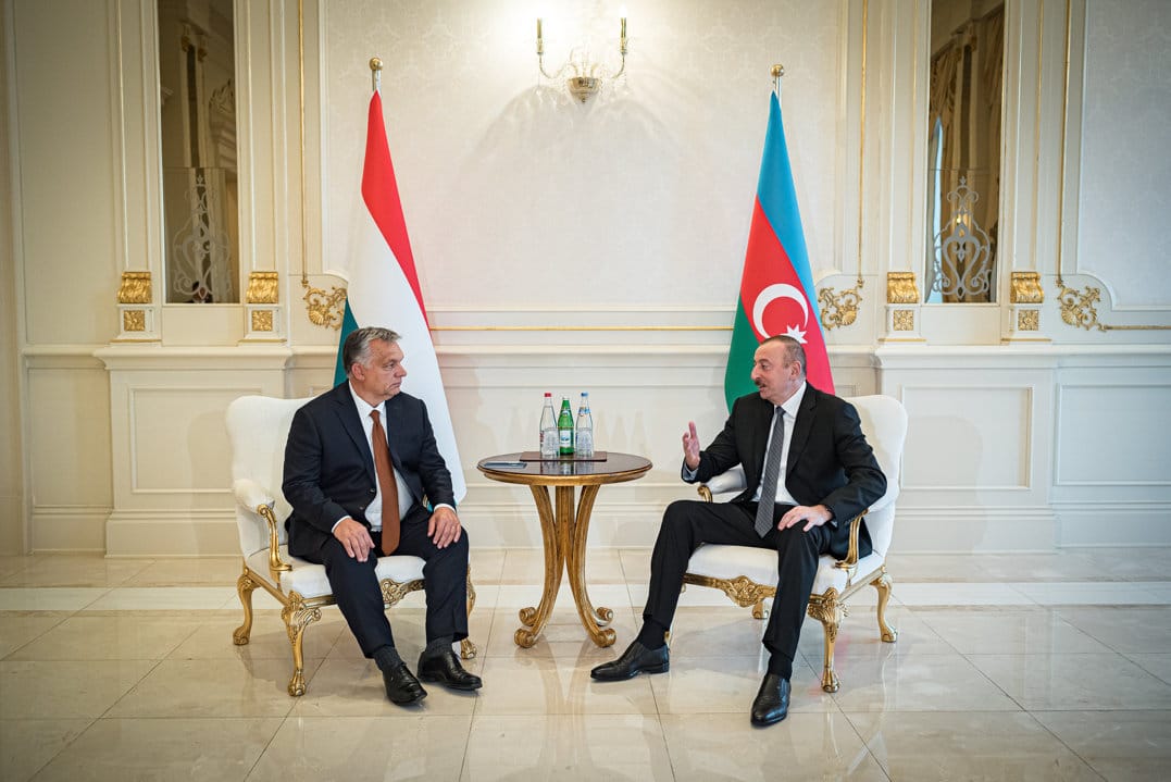 Orbán: Mindig megtiszteltetés a magyaroknak, ha Bakuba látogathatnak