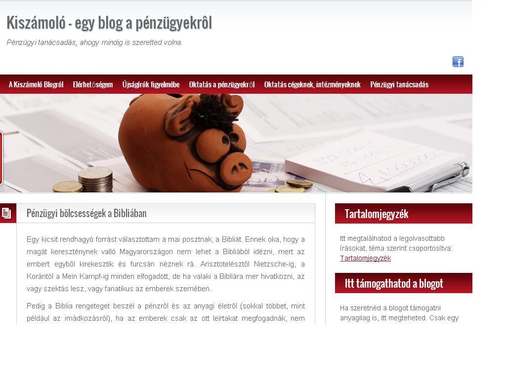 A Biblia mint pénzügyi kiskáté