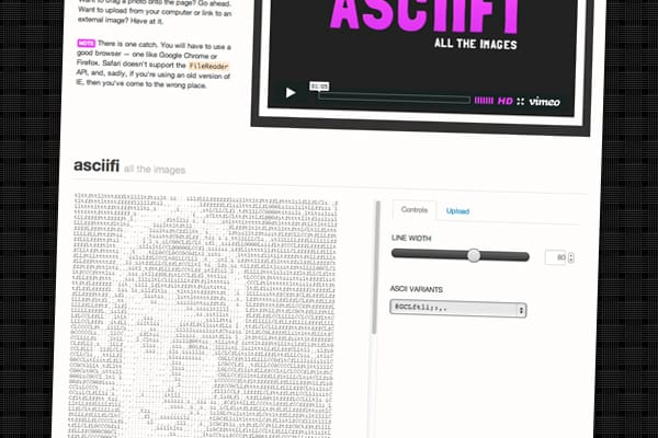 Alakítsuk fotóinkat ASCII képekké, villámgyorsan