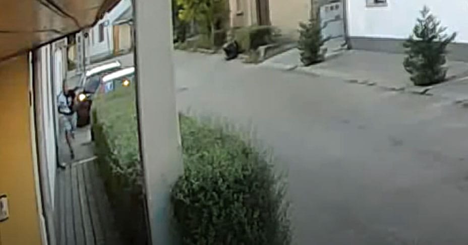 Felvette a térfigyelő, amint munkában volt a kocsifosztogató – videó