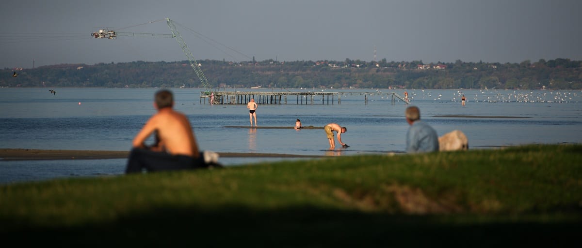 20 fok alá hűlt a Balaton