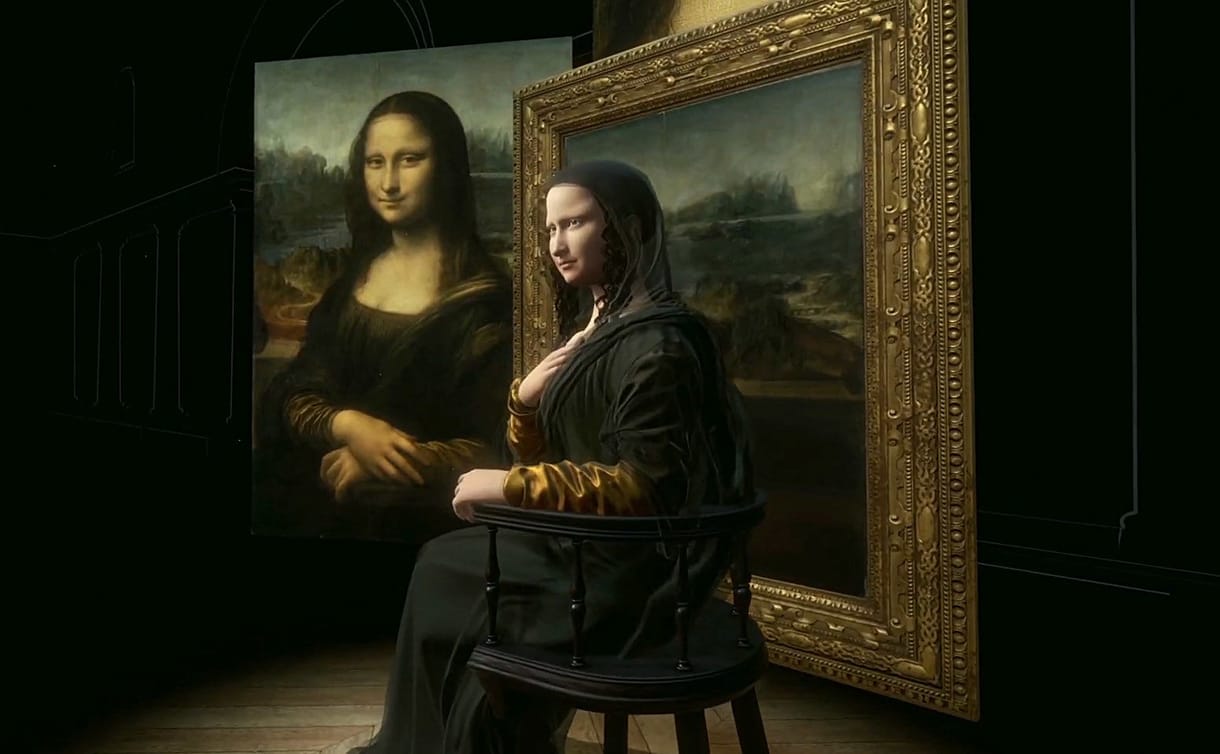 Életre keltették a Mona Lisát, a Louvre-ban még mozog is a legendás festmény