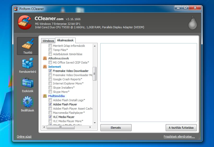 Tuningoljuk tovább a CCleanert! Még hatékonyabb Windows takarítás!