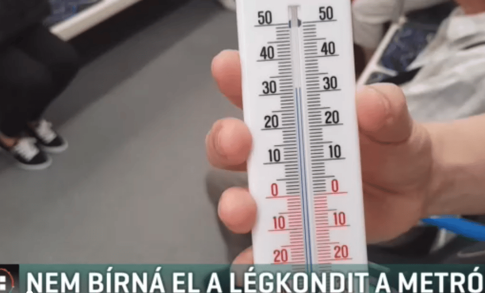 Tarlós szerint nem bírná el a légkondit a metró
