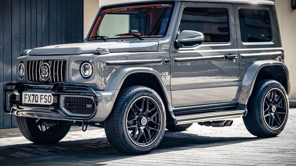 Videón a Suzuki Jimnyből lett Mercedes G-osztály