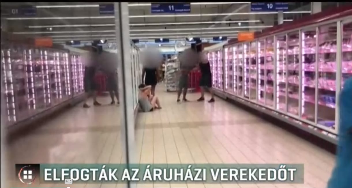Elfogták az áruházban verekedő párt, akiket Tvrtko levideózott