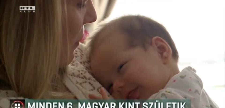 Csaknem minden hatodik magyar külföldön születik
