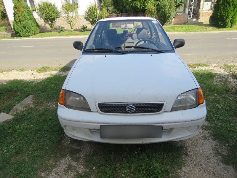 Videón a részeg tolvaj, aki hiába tologatta a fehér Suzukit