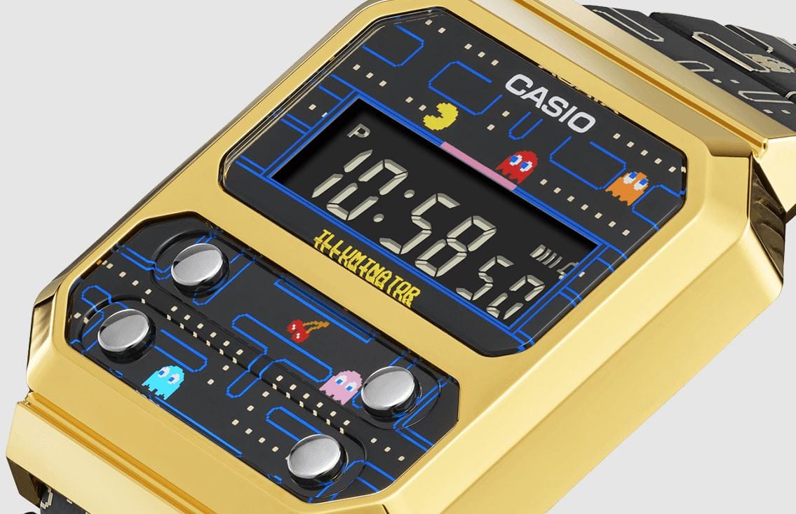 A Pac-Man-rajongóknak készített vadonatúj órát a Casio