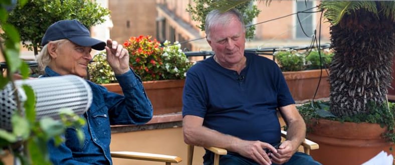 Végre: Terence Hill Rómában találkozott a magyar hangjával
