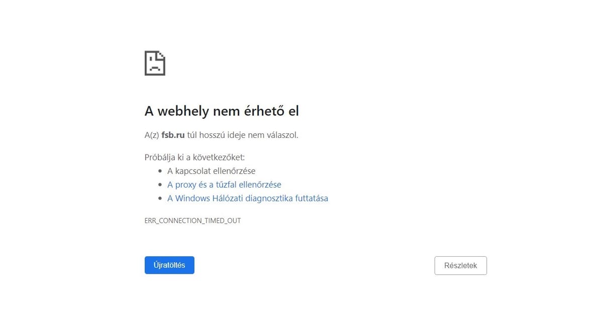 Úgy tűnik, az Anonymous lelőtte az FSZB honlapját