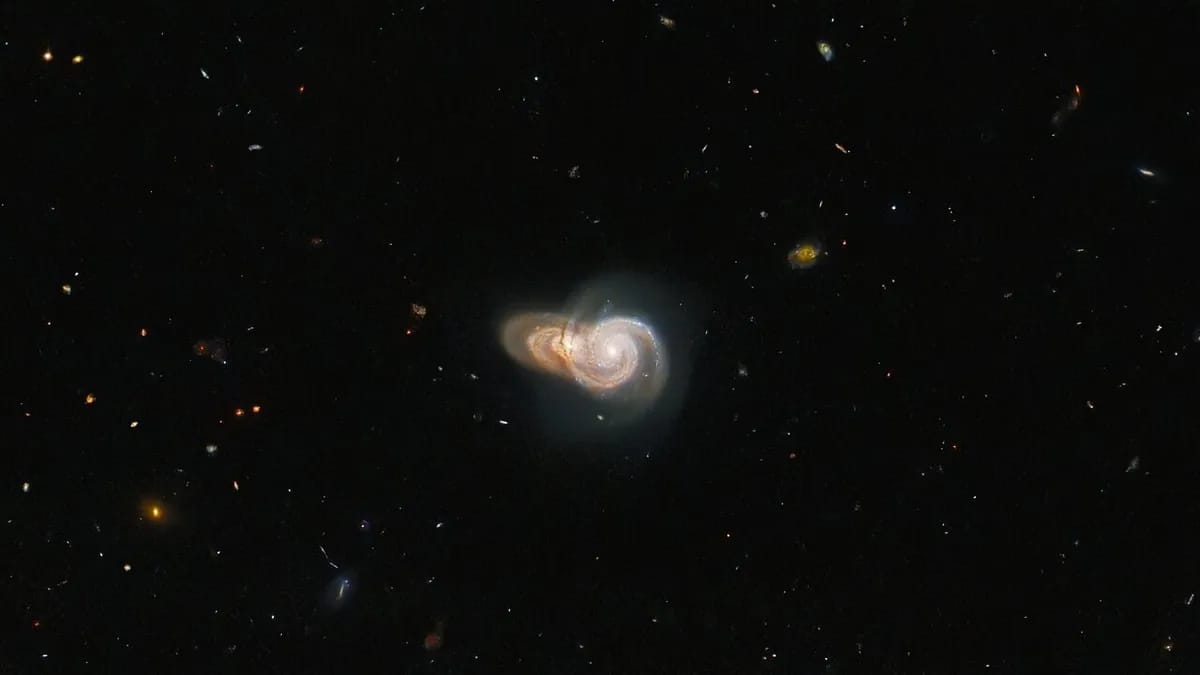 Lenyűgöző képet készített a Hubble, és van benne egy kis trükk is