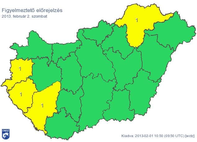 Átverheti a meteorológusokat a holnap érkező ciklon