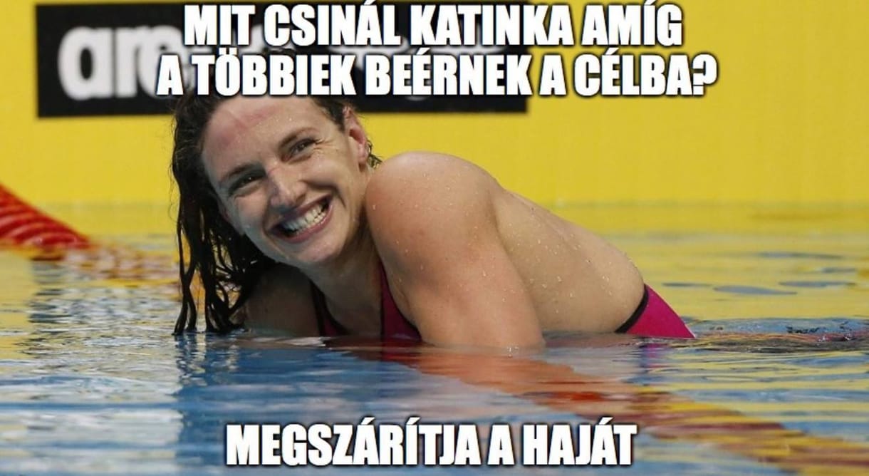 Ezek a mémek még jobbak: megőrül a magyar net Hosszú Katinkáért