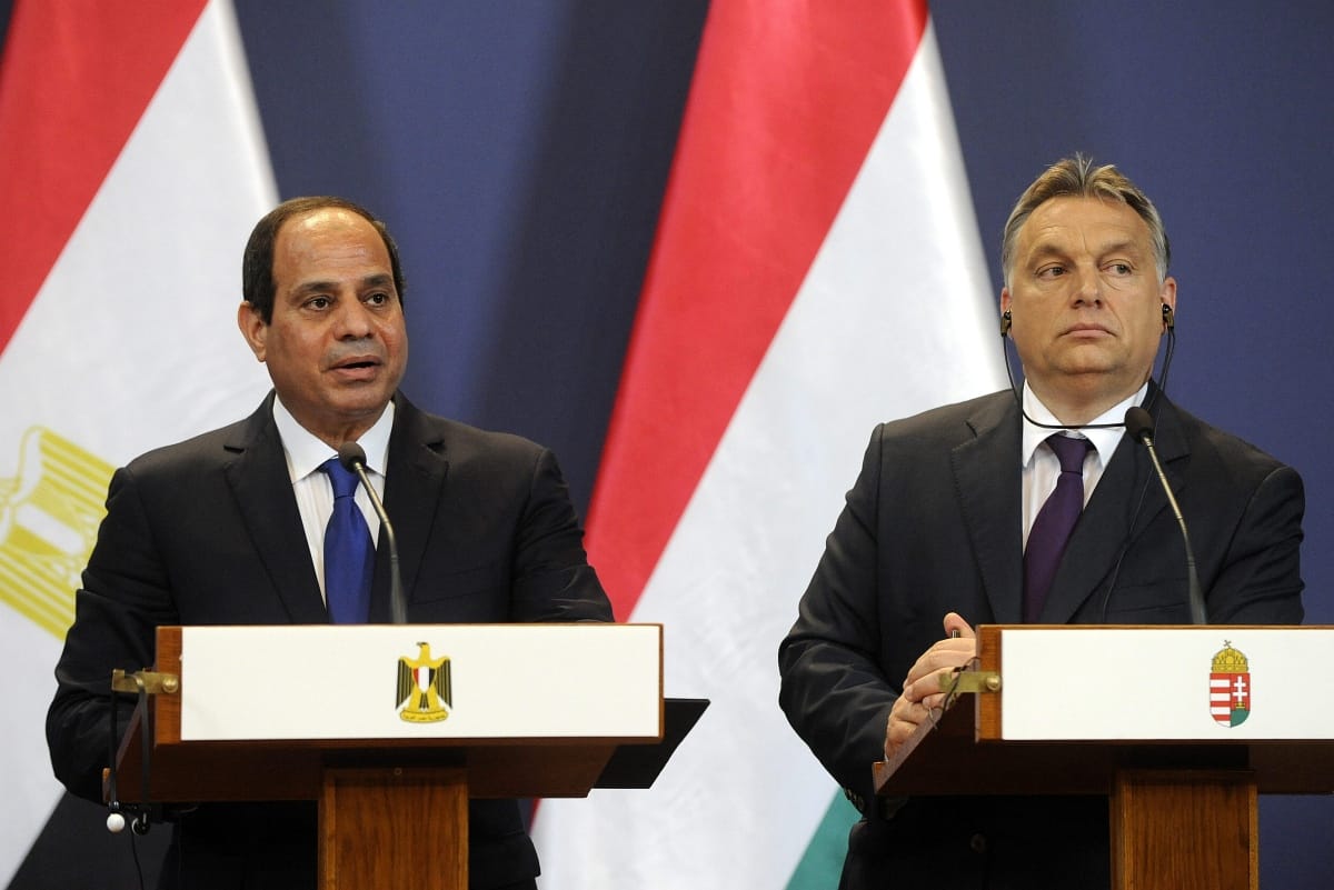 Orbán ismét remek embert fogad: itt az egyiptomi elnök