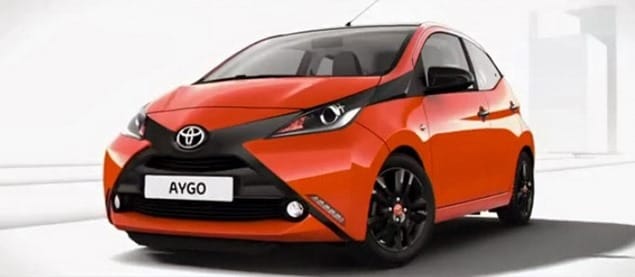 Az új Toyota Aygo is megmutatta magát