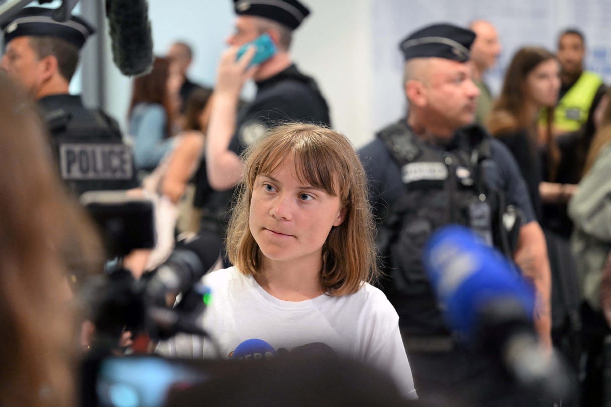 Greta Thunberg is kint van a Pride-on