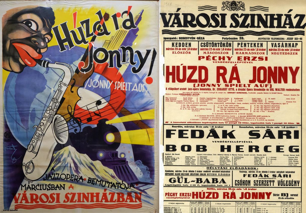 Fajvédők négereztek és zsidóztak, amikor 1928-ban jazzoperát mutattak be Budapesten