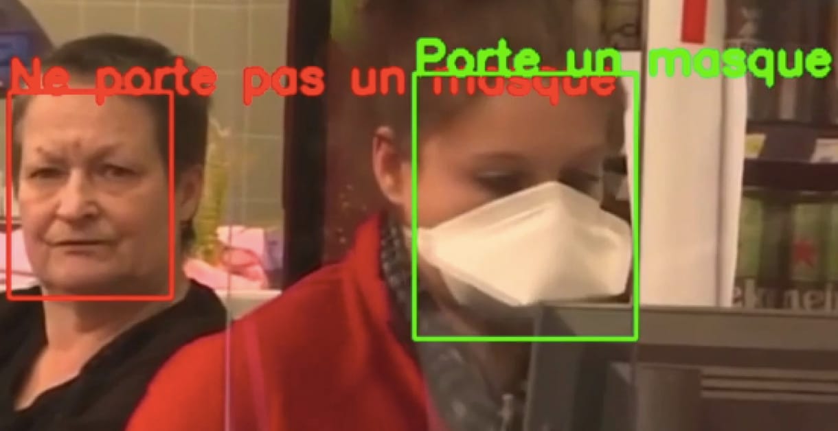 Egy szoftver figyeli a francia tömegközlekedőket, hordják-e a maszkjukat
