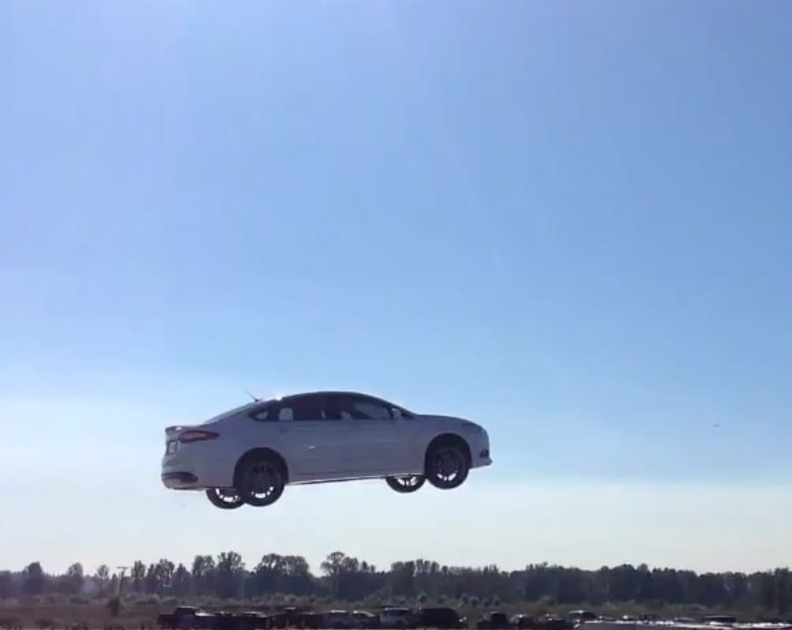 Megtanította repülni az új Fusiont a Ford - videó