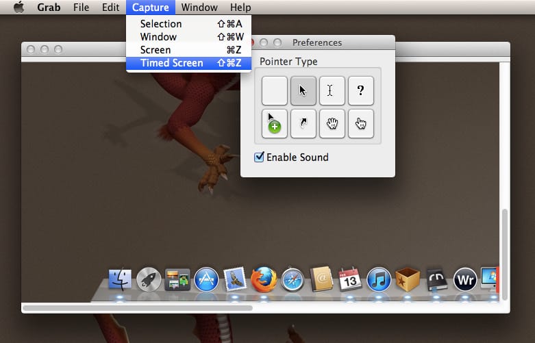 OS X tipp: időzített képernyőfotók készítése