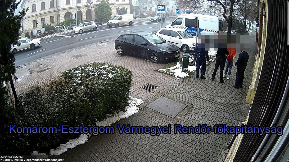 Részegen vezetett be egy tatai férfi a rendőrségre, hogy feladja magát ittas vezetésért