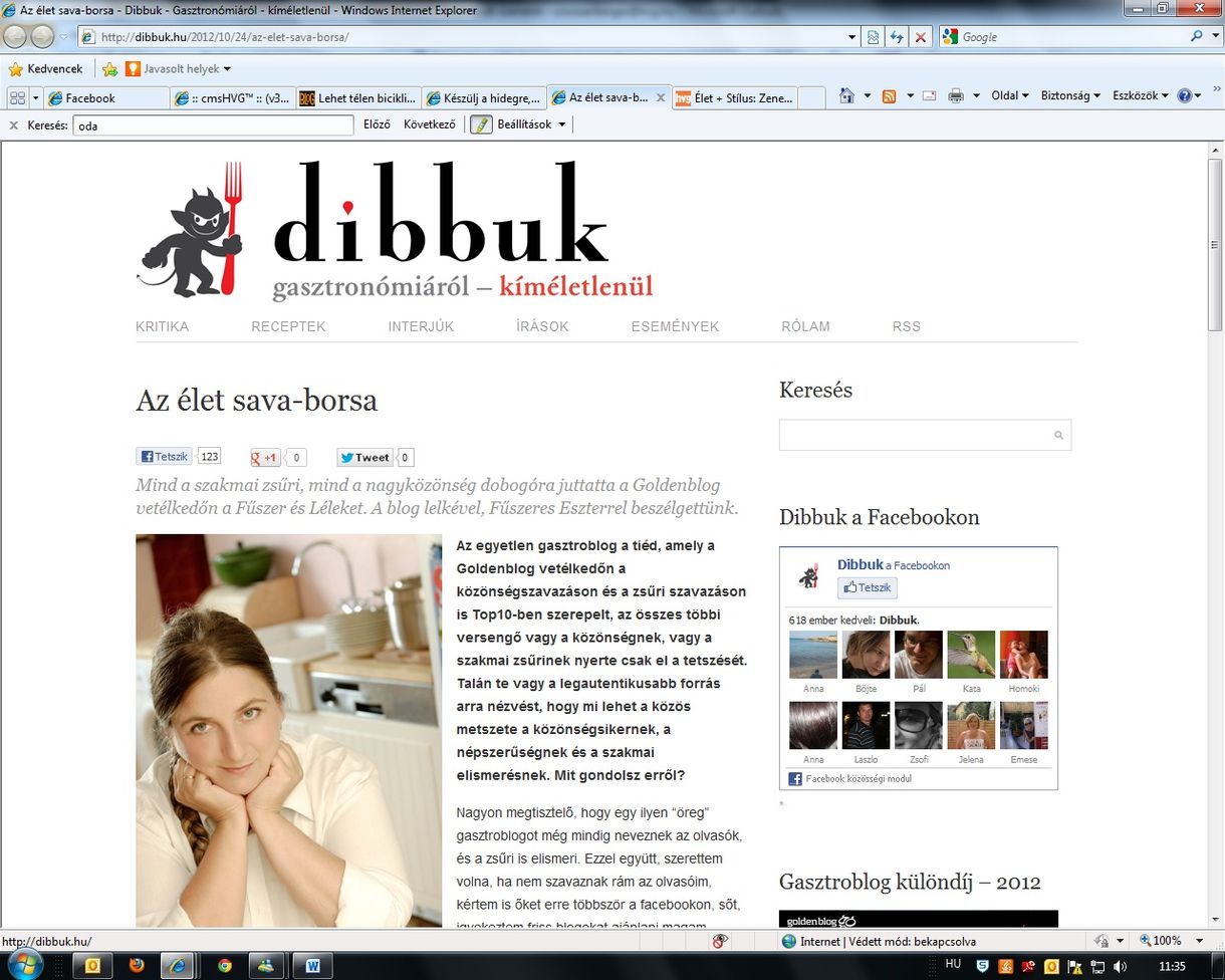 Mitől lesz jó egy gasztroblog?