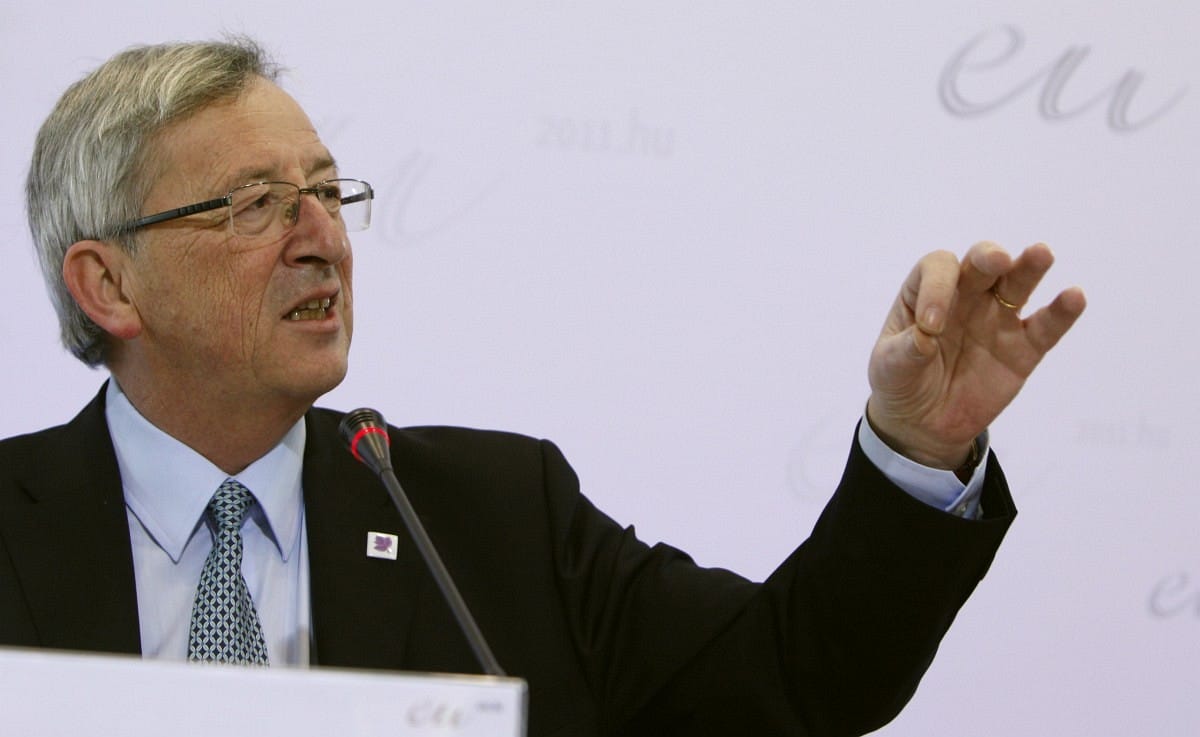 Nagyot zuhant az euró Juncker nyilatkozatára