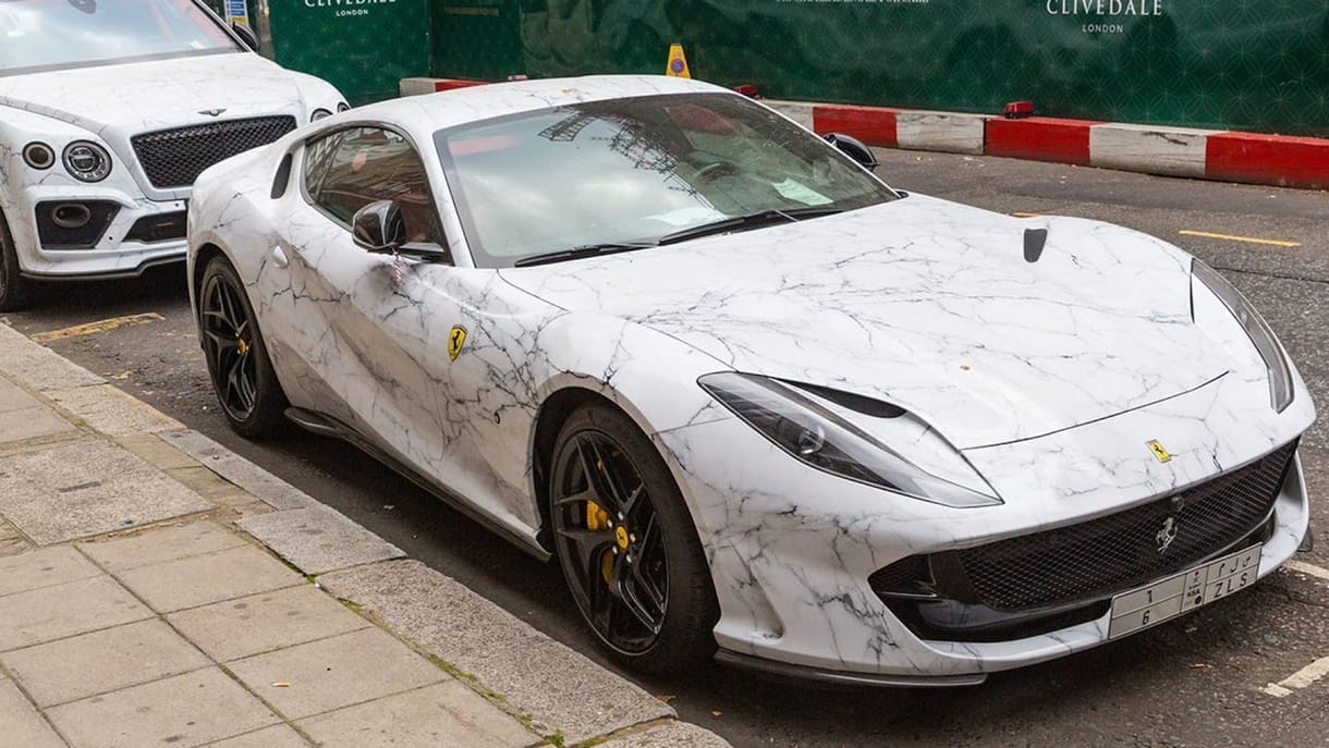 A márványos Ferrari az új trendi?
