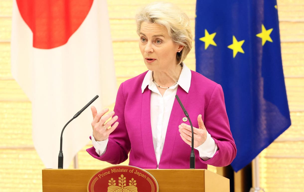 Von der Leyen: Oroszország közvetlen veszélyt jelent a világrendre