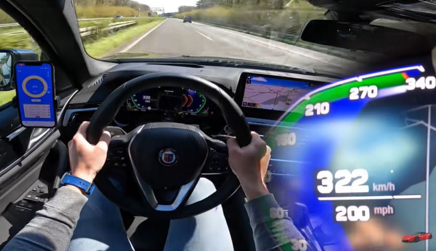 Nem sok gyorsabb kombi van, mint ez a 322 km/h-val száguldó Alpina B5