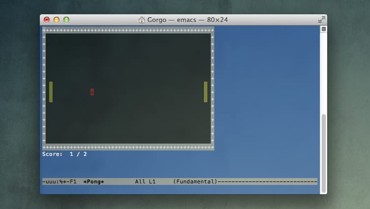 Ha már nagyon unjuk magunkat: Pong a Terminal ablakában