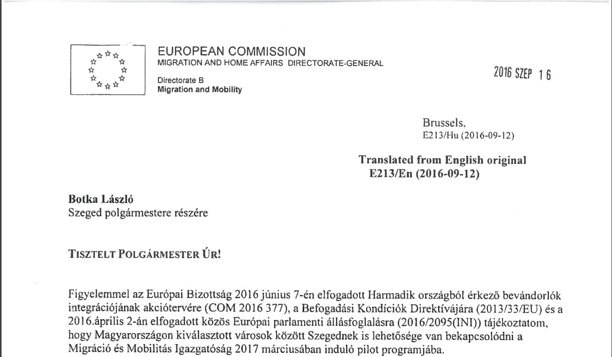 Vizsgálatot indított az EU a magyar önkormányzatoknak küldött kamulevél miatt