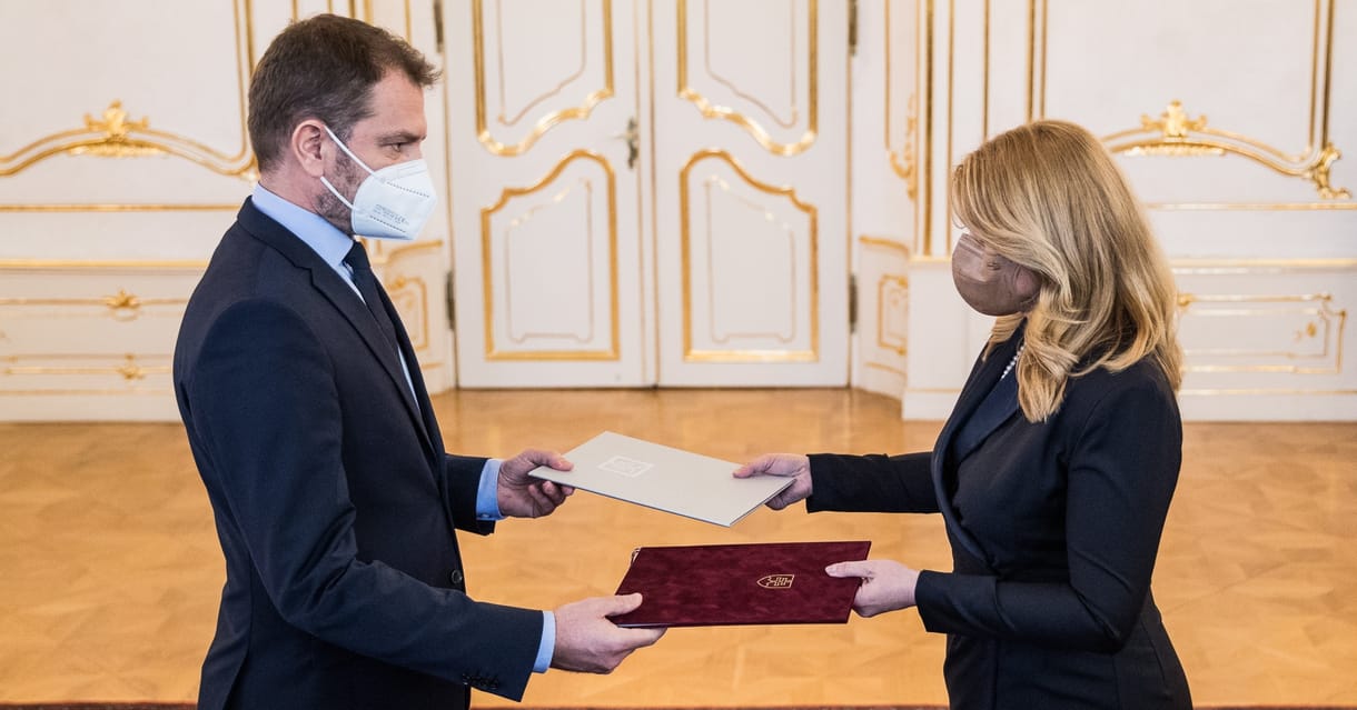 Elfogadta Igor Matovic lemondását és Eduard Hegert bízta meg kormányalakítással a szlovák államfő
