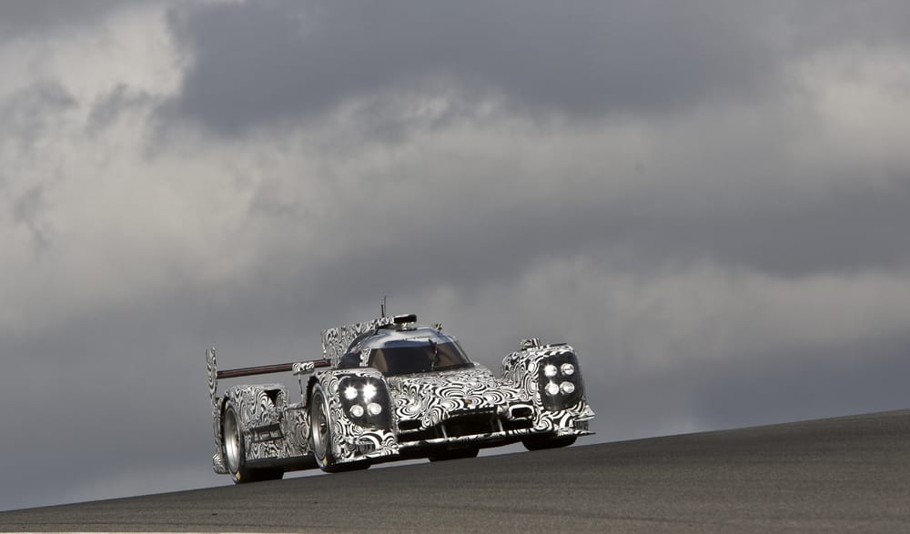 Webber kipróbálta az új Le Mans-i Porschét - fotók