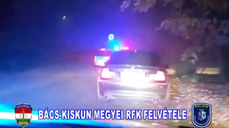 Videó: Üldözés végén fogták el az ittas sofőrt