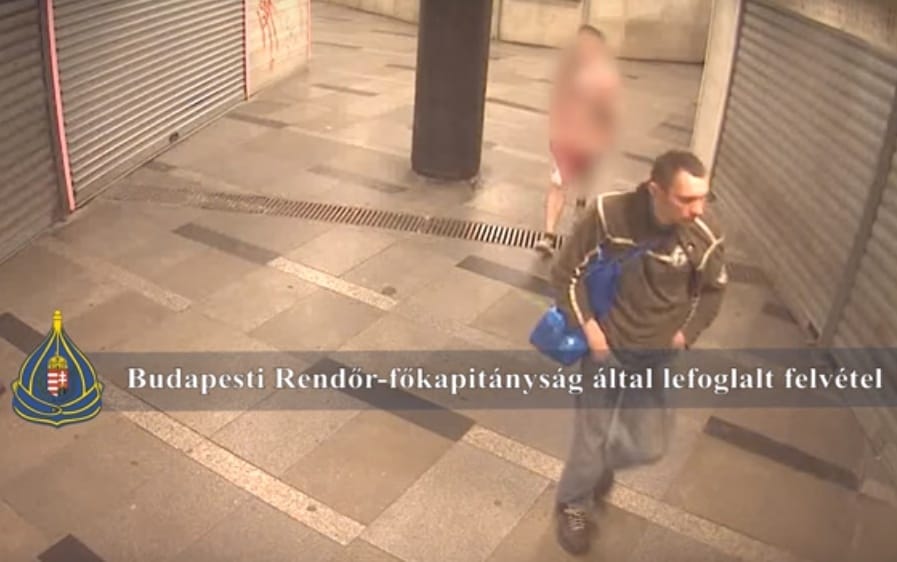 Fotó: Életveszélyesen megsérült a turista, akit ez a férfi kirabolt