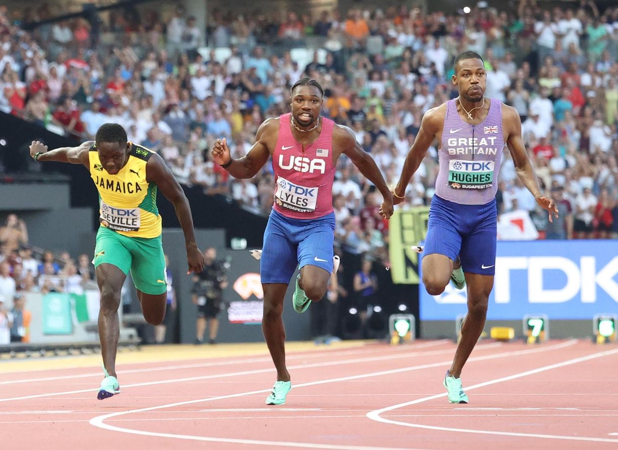 Noah Lyles a 100 méter világbajnoka Budapesten
