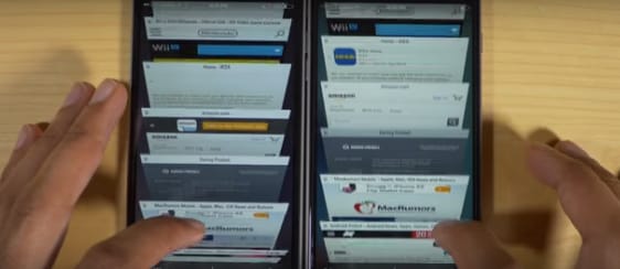 Videó: Ennyivel gyorsabb az iPhone 6s az iPhone 6-nál