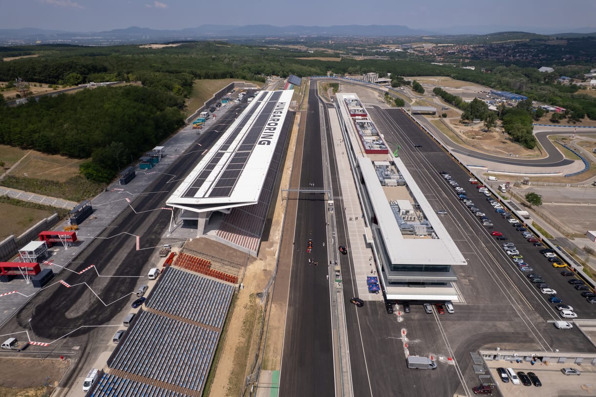 Így néz ki a felújított Hungaroring – az idei F1-en már ezt látni majd