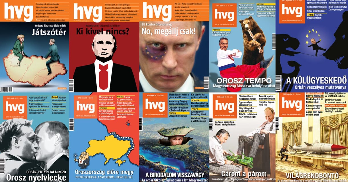 Cárom a párom Putyin Orbán HVG címlap szavazás eredménye